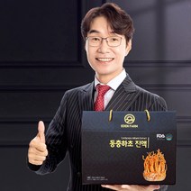 이든팜 동충하초버섯진액 70ml 30포 (추출물 85%함유), 5박스