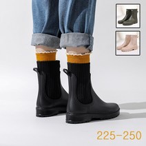 COMIRST 2023NEW 여성장화 숏 첼시레인부츠 패션 미끄럼방지 6개 스타일