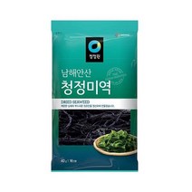 청정원 맛있는밑반찬 남해안산 청정 미역 16인분 맛있는 돌답례품 냉국 40g 간단한요리 간편식, 17개