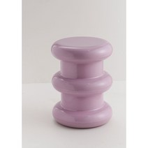 카르텔 필라스트로 스툴 의자 사이드 테이블 벤치, 라이트 퍼플 M