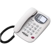 지앤텔 유선 전화기 화이트, GS-465