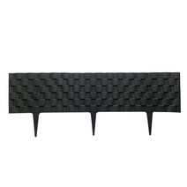 플라스틱 텃밭울타리 펜스 화단 옥상 테라스 꾸미기 담장 경계, 1PC