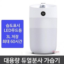 SPRa_대용량가습기 대형 무드등 60시간 듀얼 산업용 3L 사무실rst523, SPRa_비즈 빅포그가습기 GB300