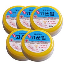 웰빙헬스 명품고운발 100g 5개/발크림/풋크림, 웰빙헬스 명품고운발 100g 5개/