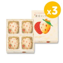 일본 배송 도쿄 바나나 긴자 딸기 케이크 Ginza Strawberry Cake 4개입 3팩