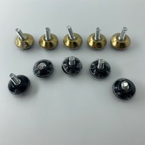 4 개/몫 가구 레벨러 조절 가구 다리 테이블 레벨러와 의자 레벨러 M6 스레드 15MM 스레드 길이, Black