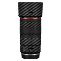 RF100 F2.8 매크로 렌즈 데칼 스킨 랩 커버 캐논 RF100mm F2.8 L 매크로 IS USM 렌즈 프리미엄 코트 스티커 3M 스킨, Carbon Fiber Black
