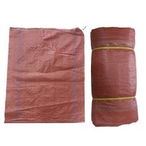 마대자루 포대자루 폐기물자루 80kg 90kg (10장) 고추 낙엽 왕겨 쓰레기 건설현장 공사장, 80kg중(67x90cm)10장, 10개