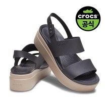 크록스 여성 CROCS BROOKLYN LOW WEDGE W BKM (22SWSD206453)