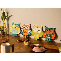 세라믹 플라워 냄비받침 주방 인테리어용 자취생 부엌 음식점 냄비받침대, 냄비받침 프레쉬 러브, 냄비받침 프레쉬 러브