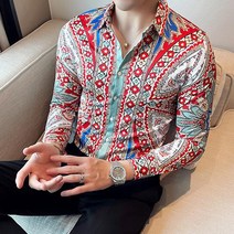 화려한셔츠 조폭셔츠 남자 남방 깡패 영화 졸업사진