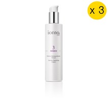 ioma PARIS 3 Renew 젠틀 클렌징 크림 워터 200ml x 3개