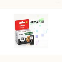 순 canon 00 E510 정품잉크 캐논 PG-88 E6 Pixma 검정, 1, 본상품선택, 본상품선택