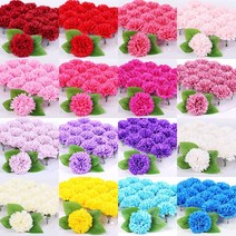 비누꽃 고급 카네이션(50송이) 18color 박스 할인가 용돈박스만들기 비누카네이션꽃바구니 diy, 5.연핑크
