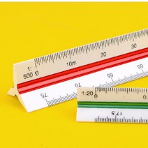 제도 도면용자 인테리어 설계 평면도 그리기 직선 건축 삼각스케일, 제품선택, 30cm - 저배율