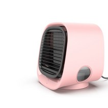 감성 캠핑용에어컨 이동형 차박용 에어컨 air 쿨러 휴대용 4 in 1 mini usb, 분홍색