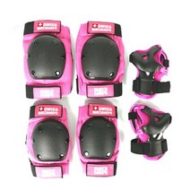 2021 스위스비기뉴 고급형 보호대 - 자전거 인라인 스케이트보드 롱보드, 핑크