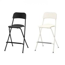 FRANKLIN 프랑클린 접이식 바스툴/식탁의자/이케아/아일랜드식탁/홈바의자/바체어, 비카_63cm블랙