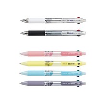 라인플러스 M-LINE 샤프식볼펜. 4색볼펜 UV인쇄무료 맞춤제작가능, 샤프식볼펜 블랙