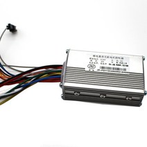 jp 브러시리스 모터 컨트롤러 36v48v52v60v 속도 컨트롤러전기 자전거 스쿠터용 방수 lcd 디스플레이 패널 포함, 36v 25a 홀 없음