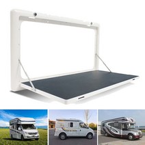 캠핑카 카라반 접이식 식탁 폴딩 선반 외부 설치, 테이블, 1개