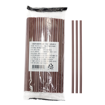 일회용 커피스틱 납작 빨대 브라운 벌크 18cm 250개입
