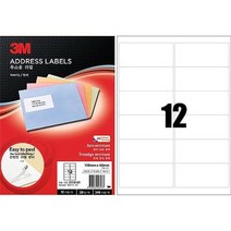 위awsm_3M 주소용 라벨 21312 100매 1호봉투스티커 프린트지 우편발송 프린터지 서류 라벨지 견출지♥awssome, ♥awssome!!