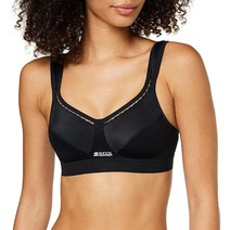 Shock Absorber 여성용 Flexiwire 스포츠 브라 블랙. 34A US/34A UK