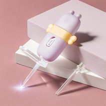 LED 이어픽 귀이개세트 휴대용 귀지제거 귀파개, 오렌지, 1개, 1개