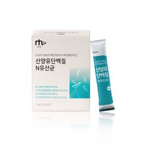 산양유 N 유산균 프락토올리고당 가세리유산균 아르지닌 효소처리스테비아 비타민미네랄 치커리분말, 75g/30포