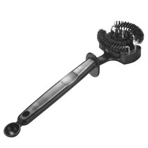 커피 그라인더 브러시 도구 커피 머신 청소 브러시 ​​디캔터 청소 브러시, 58mm