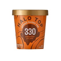 동서 헤일로탑 아이스크림 파인트 피넛버터 473ml, 단품