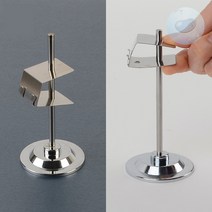 SOCEAN 쇼카드 집게 스탠드 미니 광고판 POP꽃이 라벨 홀더 디피 쇼클립 네임카드 홀더 판매대 이름표 전시대 제품 디피 랙 선반 가격표 와블러 워블러 댕글러 표찰 클립 네임택