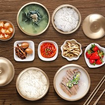 유기 그릇 반상기 놋 세트 방짜 놋쇠 예단 1인 궁중 밥공기 젓가락숟가락 놋수저 잔술잔추천, 산당식기1인