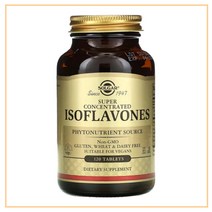 Solgar 솔가 이소플라본 120정 소이 대두 배아 추출물 글리신 식물성 에스트로겐 Isoflavones 콩