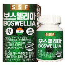 순수식품 보스웰리아 보스웰릭산65% 2개월분(60정), 60정, 1box