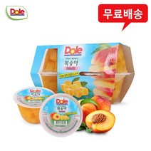 Dole 돌 후룻볼 복숭아(4개입) x 1팩/간편과일/무배