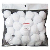 흰색일반뿅뿅이50mm 폼폼이솜방울