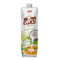 허니트리 리치 코코넛 밀크, 1000ml, 5개