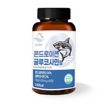 순수한줌 어골칼슘 상어연골 콘드로이친 콘드로이틴 글루코사민 글로코사민 정 효능 복용법, 12개