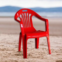 편의점 플라스틱 야외 파라솔 의자 실외 행사용 1개, 회색