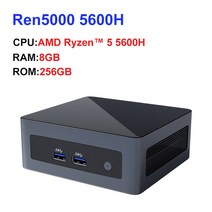 GenMachine2023미니PC게이머 AMD3550H지원 Windows10/11DDR48GBSSD WIFI5 6NUC신, 025600H8G2666256GB_03UK