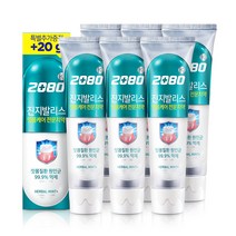 2080 진지발리스 허벌민트 치약 150gx10개입, 2080 진지발리스 허벌민트 150gx