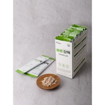 바른단백 단백질 쉐이크 보충제 휴대용 파우치(10EA 6가지 맛) WPC WPI, 10개입 30g