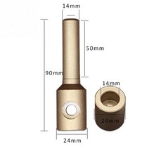 플라스틱 용접기 핫 스테이플러 인두기 7mm 11mm 14mm ppr 소형 다이 헤드 수도관 호스 누출 배기 수리 도구 홈 휴대용 용접 금형 실용적인 내구성
