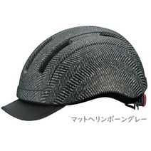 OGK 카부토 KOOFU CS-1 로드자전거 헬멧, 매트헤링본그레이
