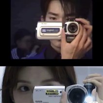 복고풍 디지털 빈티지 토이 여행 일상 DV 캠코더, 블랙