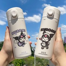 Kulomi 쿠로미 캐릭터 텀블러 보온병 물병 귀여운 학교 준비물, CQ528 Kulomi-350ml
