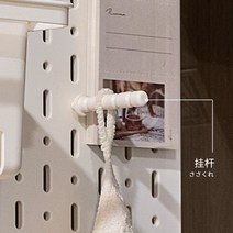 책상타공판 타공 보드 타공판 이케아 동판 액세서리 거치대 펀칭프리 테이블 기숙사 벽 수납 선반 벽걸이, 01 1층, 17 걸쇠*5개