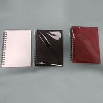 5개묶음 메모 스프링노트 스터디플래너 수첩 5권 공시생필수템, 화이트 5권